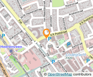 Bekijk kaart van Cafetaria 't Hoekske  in Heerenveen