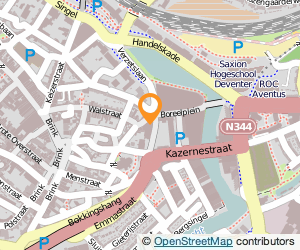 Bekijk kaart van Wilma's Linnenshop in Deventer