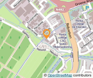 Bekijk kaart van Gaswacht Voorne Putten en Rozenburg in Spijkenisse