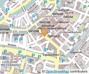 Bekijk kaart van Cosmo Hairstyling in Dordrecht