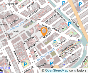 Bekijk kaart van WitteWoning Makelaars in Delft