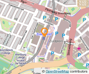Bekijk kaart van Kiosk 'Bas Pitt'  in Rotterdam