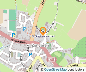 Bekijk kaart van Basisschool Sint Stephanus  in Zenderen