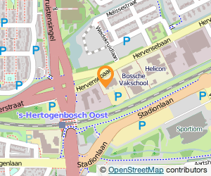 Bekijk kaart van Avans Hogeschool  in Den Bosch