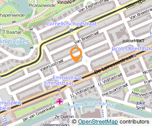 Bekijk kaart van Projectburo ing. P.L.M. van Frankenhuijsen in Amsterdam