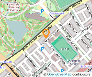 Bekijk kaart van Yusdar  in Den Haag