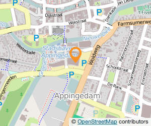 Bekijk kaart van Albert Heijn in Appingedam