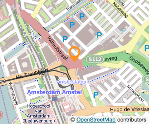 Bekijk kaart van Café Restaurant Dauphine  in Amsterdam