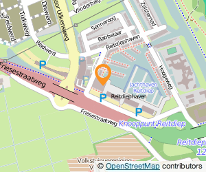 Bekijk kaart van Reitdiep Supermarkt B.V.  in Groningen