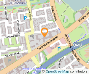 Bekijk kaart van Woonzorgcentrum de Havezate  in Zwolle