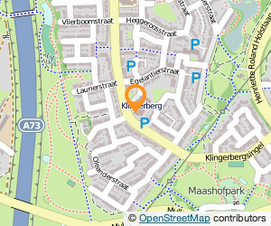 Bekijk kaart van Basisschool De Klingerberg  in Venlo