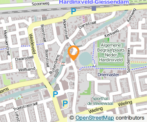 Bekijk kaart van D.I.O drogist van Geest in Hardinxveld-Giessendam