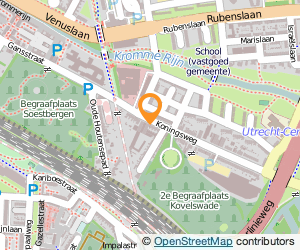 Bekijk kaart van Victor M.R.S. Ligthart Fysiotherapie in Utrecht