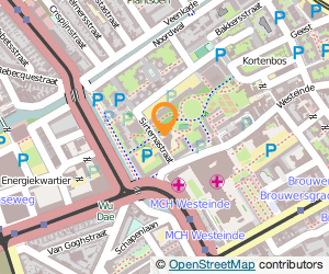 Bekijk kaart van Meester Schabergschool in Den Haag