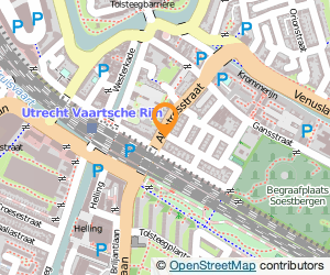 Bekijk kaart van Diny van Beek Praktijk voor Huid- en Oedeemtherapie in Utrecht