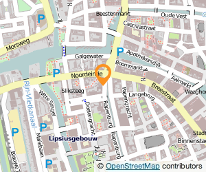 Bekijk kaart van Boekhandel Silvester  in Leiden