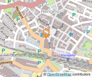 Bekijk kaart van Jac Hensen in Hengelo (Overijssel)