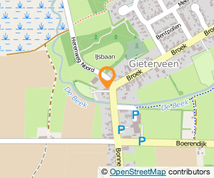 Bekijk kaart van Café Bar Camping De Driesprong  in Gieterveen