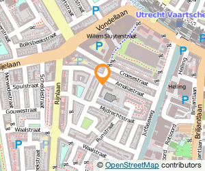 Bekijk kaart van Zalencentrum in Utrecht