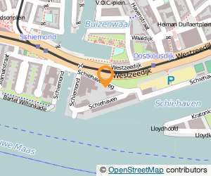 Bekijk kaart van Restaurant Vis aan de Maas in Rotterdam