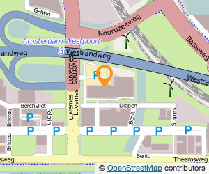 Bekijk kaart van Praxis in Amsterdam