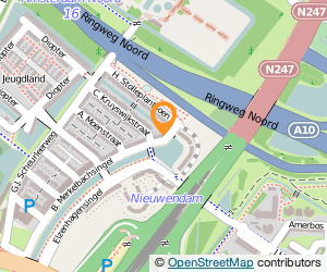 Bekijk kaart van Tandarts Hoogendoorn  in Amsterdam