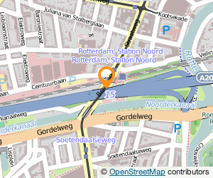 Bekijk kaart van Café 't Viaduct in Rotterdam