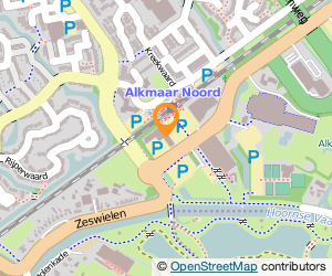 Bekijk kaart van Bureau in Alkmaar
