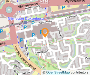 Bekijk kaart van Bibliotheek Zwanenveld in Nijmegen