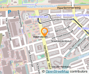 Bekijk kaart van Tankstation Gulf van Hall  in Amsterdam