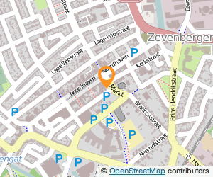 Bekijk kaart van zwEars B.V.  in Zevenbergen