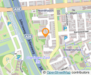 Bekijk kaart van André T.J. Lo  in Groningen