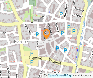 Bekijk kaart van Cafetaria Lunchroom 'Naplace' in Raalte