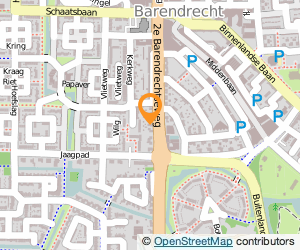 Bekijk kaart van Zonweringsbedrijf R.J. Kalisvaart in Barendrecht