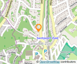 Bekijk kaart van Kelder Bridge Academie  in Santpoort-Zuid