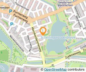 Bekijk kaart van Speeltuin Nieuwendam  in Amsterdam