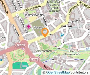 Bekijk kaart van Universiteit in Maastricht