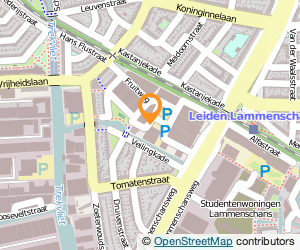 Bekijk kaart van Gordijnenatelier H. van der Lelie B.V. in Leiden