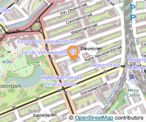 Bekijk kaart van Openbare basisschool De Dapper  in Amsterdam