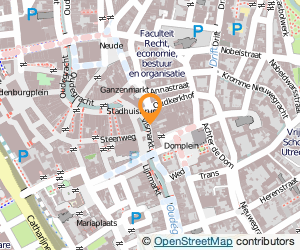 Bekijk kaart van Boekhandel-Antiquariaat Aleph  in Utrecht