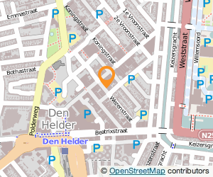 Bekijk kaart van De Meetlat 1  in Den Helder
