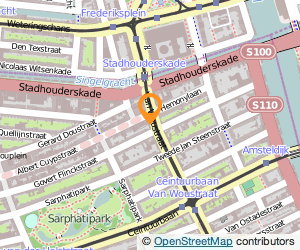 Bekijk kaart van Tabaksspeciaalzaak Van Wou in Amsterdam