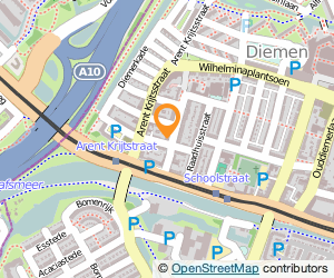 Bekijk kaart van Tandartspraktijk S.A. Koster  in Diemen
