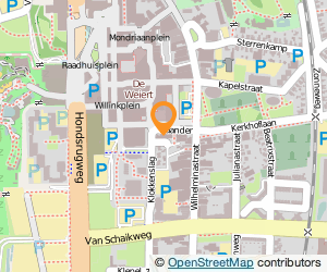 Bekijk kaart van Bentum Dragtstra Makelaars  in Emmen
