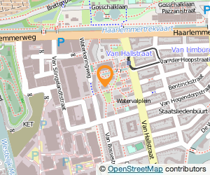 Bekijk kaart van M.D. Smit Kleine  in Amsterdam