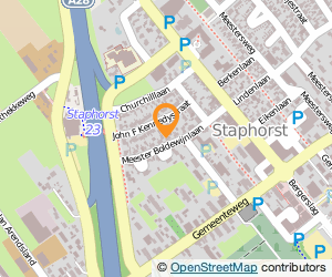 Bekijk kaart van Albert Schra  in Staphorst