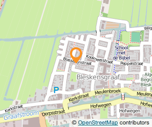 Bekijk kaart van het Werkendamse kaashuis  in Bleskensgraaf