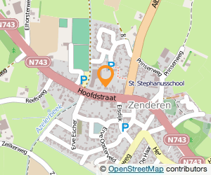 Bekijk kaart van Wijnkoperij en Restaurant 'De Prinsen' in Zenderen