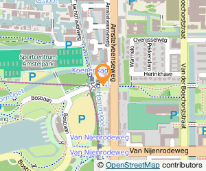 Bekijk kaart van Jachthaven 'De Koenen' V.O.F.  in Amsterdam