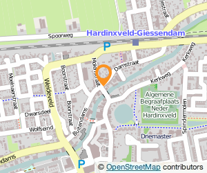 Bekijk kaart van Exploitatiemaatschappij Merwezicht B.V. in Hardinxveld-Giessendam